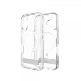 ZAGG iPhone 16 Crystal Palace Snap Kickstand läpinäkyvä kuori