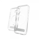 ZAGG iPhone 16 Crystal Palace Snap Kickstand läpinäkyvä kuori