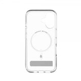 ZAGG iPhone 16 Crystal Palace Snap Kickstand läpinäkyvä kuori