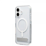 ZAGG iPhone 16 Crystal Palace Snap Kickstand läpinäkyvä kuori