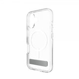 ZAGG iPhone 16 Crystal Palace Snap Kickstand läpinäkyvä kuori