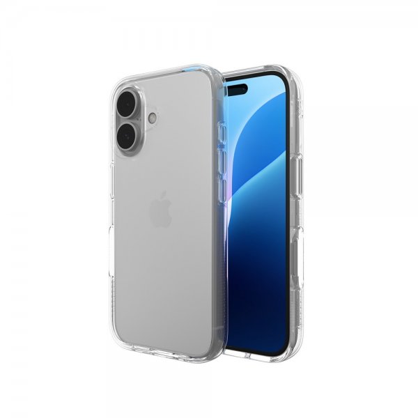ZAGG iPhone 16 Suojakuori Crystal Palace Läpinäkyvä