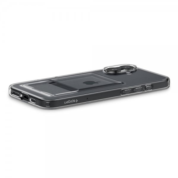 Spigen iPhone 16 Suojakuori Crystal Slot Crystal Clear