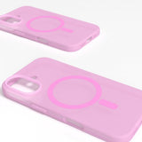 Puro iPhone 16 -suojakuori Daylight MagSafe, vaaleanpunainen