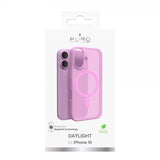 Puro iPhone 16 -suojakuori Daylight MagSafe, vaaleanpunainen