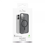 Puro iPhone 16 -suojakuori Daylight MagSafe, musta