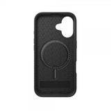ZAGG iPhone 16 -suojakuori Denali Snap Kickstand Musta