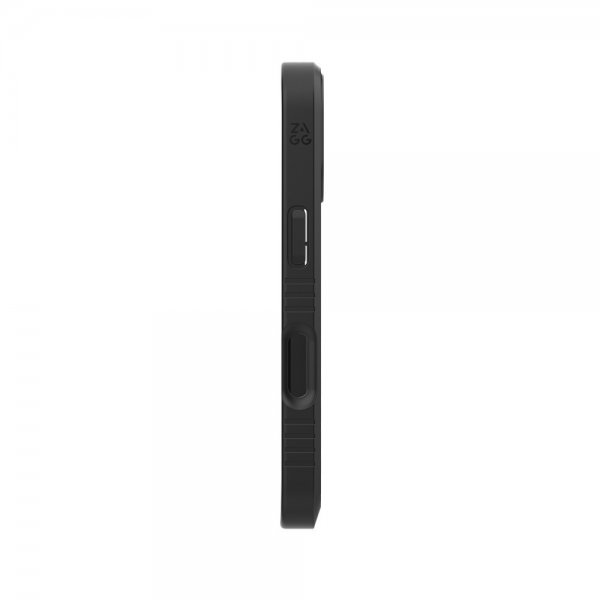 ZAGG iPhone 16 -suojakuori Denali Snap Kickstand Musta