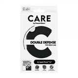 CARE by PanzerGlass iPhone 16 -suojakuori Double Defence, musta