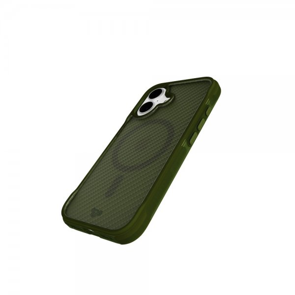 Tech21 iPhone 16 -suojakuori EvoArmor MagSafe, vihreä