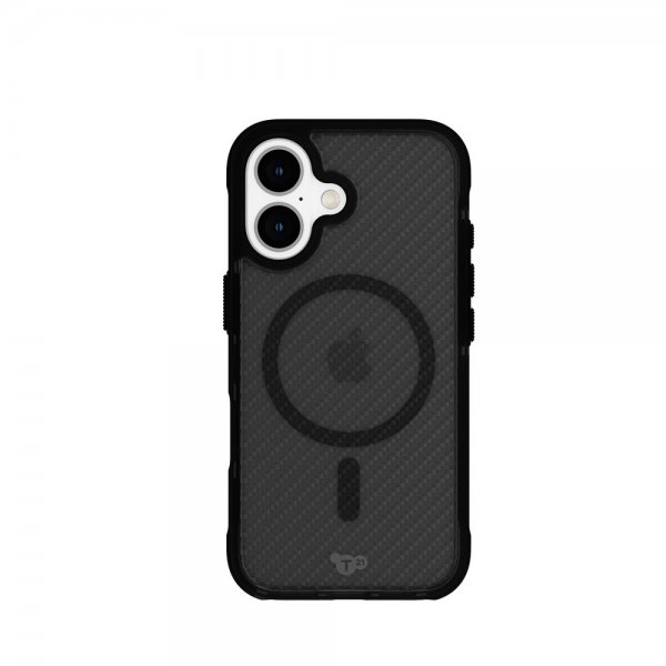 Tech21 iPhone 16 -suojakuori EvoArmor MagSafe Musta