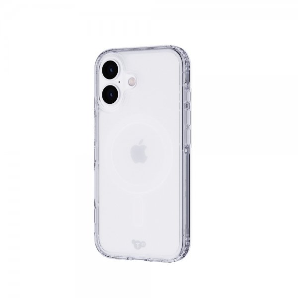Tech21 iPhone 16 -suojakuori EvoClear MagSafe Läpinäkyvä