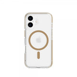 Tech21 iPhone 16 -suojakuori EvoCrystal MagSafe, kulta
