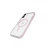 Tech21 iPhone 16 -kuori EvoCrystal MagSafe Pinkki