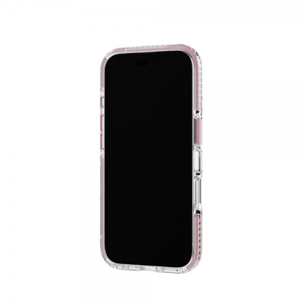 Tech21 iPhone 16 -kuori EvoCrystal MagSafe Pinkki