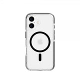 Tech21 iPhone 16 -kuori EvoCrystal MagSafe, musta