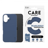 CARE by PanzerGlass iPhone 16 -suojakuori, tyylikäs, sininen