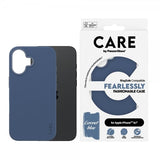 CARE by PanzerGlass iPhone 16 -suojakuori Fashionable MagSafe, sininen