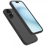 Nordic Covers iPhone 16 -kuori, Feather-sarja, Raven Black