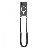 Celly iPhone 16 Freedom Necklace MagSafe -kuori, läpinäkyvä