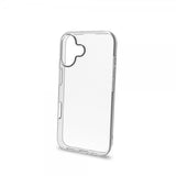 Celly iPhone 16 -suojakuori GELSKIN Läpinäkyvä