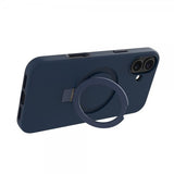 dbramante1928 iPhone 16 -kuori, Iceland Ultra D3O MagSafe Kickstand, sininen