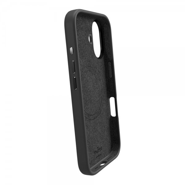 Puro iPhone 16 -suojakuori ICON Mag Pro musta