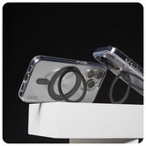 CARE by PanzerGlass iPhone 16 -suojakuori jalustalla MagSafe, musta