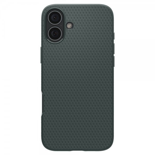 Spigen iPhone 16 Suojakuori Liquid Air Abyss Green