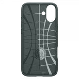 Spigen iPhone 16 Suojakuori Liquid Air Abyss Green