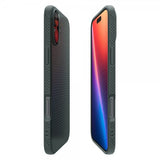 Spigen iPhone 16 Suojakuori Liquid Air Abyss Green