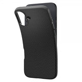 Spigen iPhone 16 -suojakuori Liquid Air Matte Black