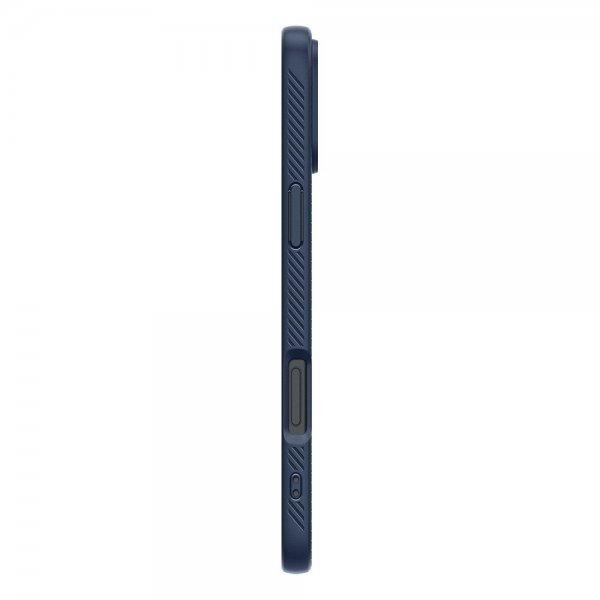 Spigen iPhone 16 -suojakuori Liquid Air Navy Blue