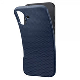 Spigen iPhone 16 -suojakuori Liquid Air Navy Blue