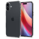 Spigen iPhone 16 -kuori Liquid Crystal Crystal Clear