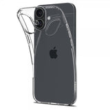 Spigen iPhone 16 -kuori Liquid Crystal Crystal Clear