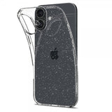 Spigen iPhone 16 -suojakuori Liquid Crystal Glitter Crystal Quartz