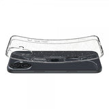 Spigen iPhone 16 -suojakuori Liquid Crystal Glitter Crystal Quartz