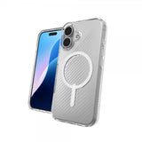 ZAGG iPhone 16 Luxe Snap läpinäkyvä kuori