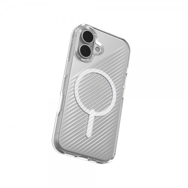 ZAGG iPhone 16 Luxe Snap läpinäkyvä kuori