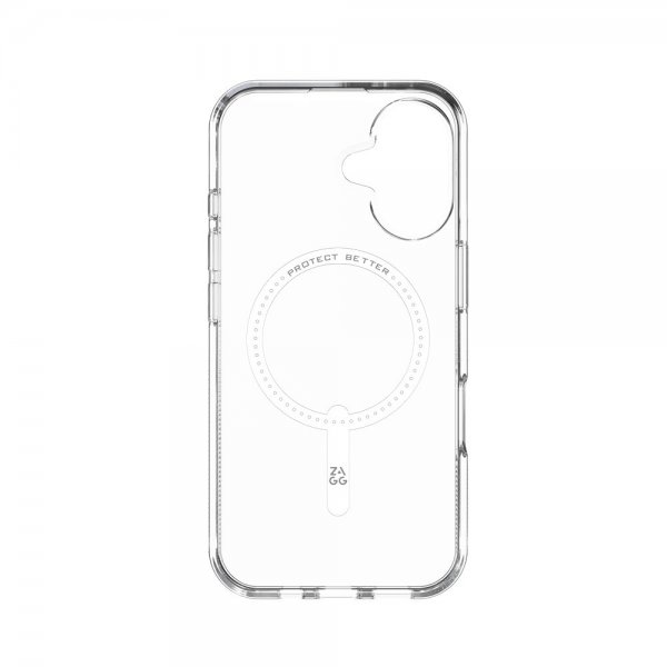 ZAGG iPhone 16 Luxe Snap läpinäkyvä kuori