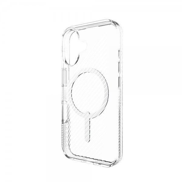 ZAGG iPhone 16 Luxe Snap läpinäkyvä kuori