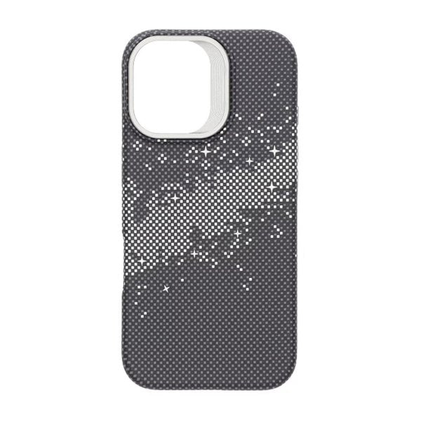 iPhone 16 -kuori, taitettava jalusta, MagSafe, musta