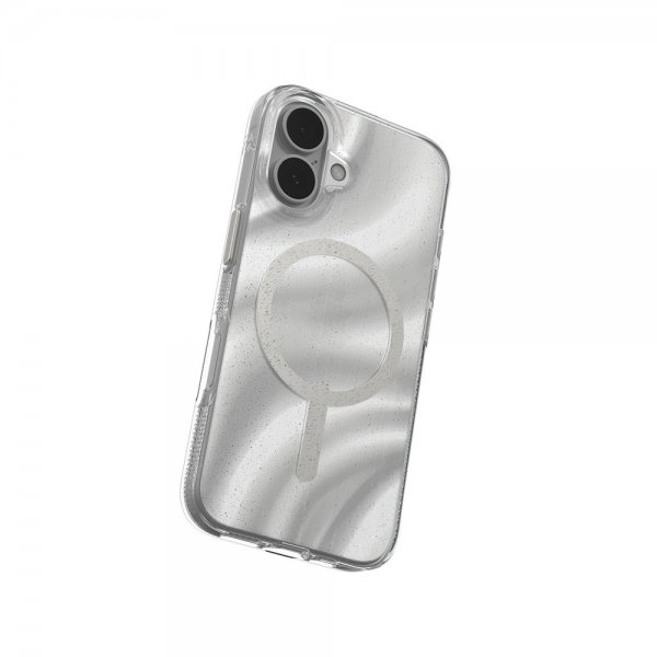 ZAGG iPhone 16 -suojakuori Milan Snap Swirl Glitter