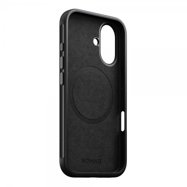 Nomad iPhone 16 Modern Leather Case, ruskea