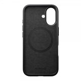 Nomad iPhone 16 Modern Leather Case -suojakuori, musta