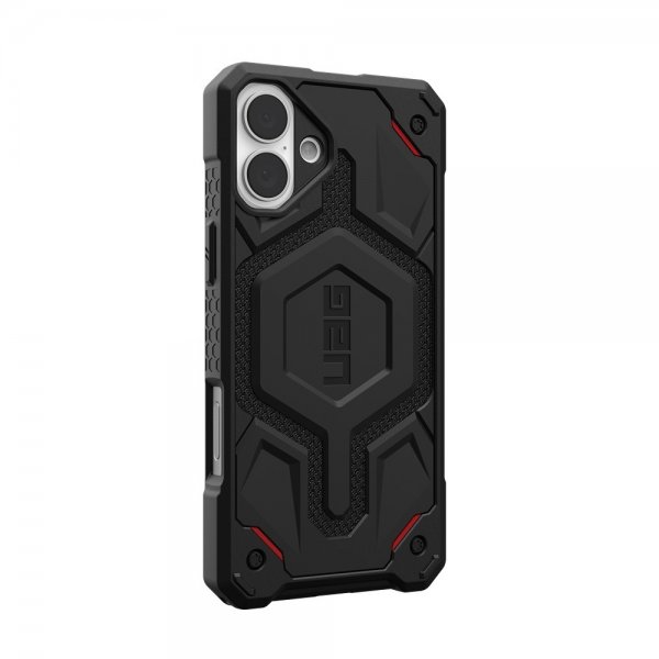 Urban Armor Gear (UAG) iPhone 16 -suojakuori Monarch Pro Kevlar MagSafe, musta