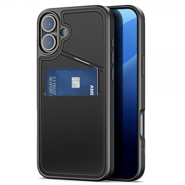 Dux Ducis iPhone 16 -kuori Rafi II Series MagSafe Musta