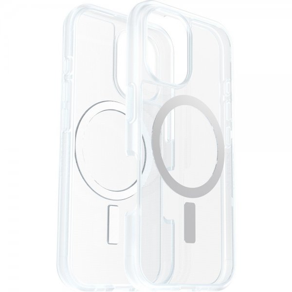 Otterbox iPhone 16 Kuori React MagSafe Läpinäkyvä