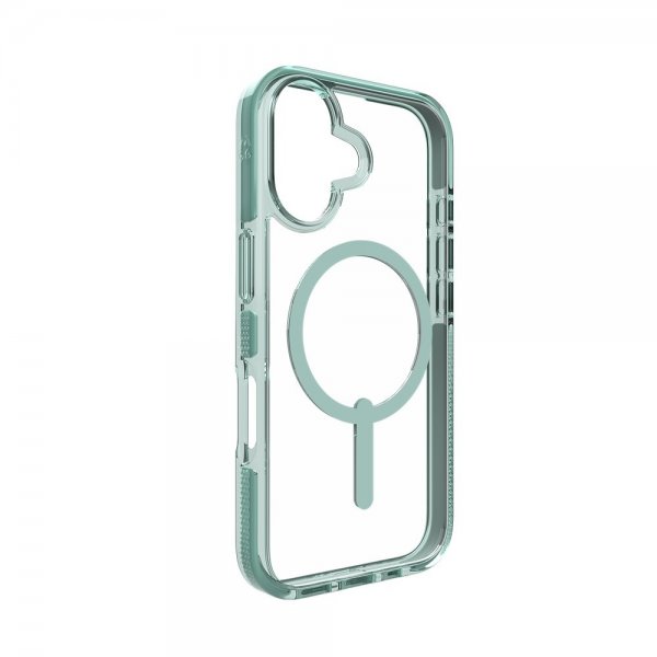 ZAGG iPhone 16 -suojakuori Santa Cruz Snap vihreä